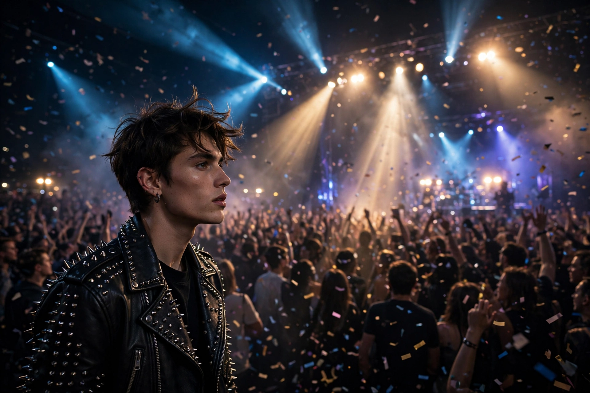 concert outfits leather jackets
