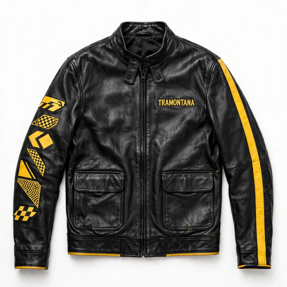 Tramontana Leather Jacket | Spanish Track Racer | Blackstone Jackets